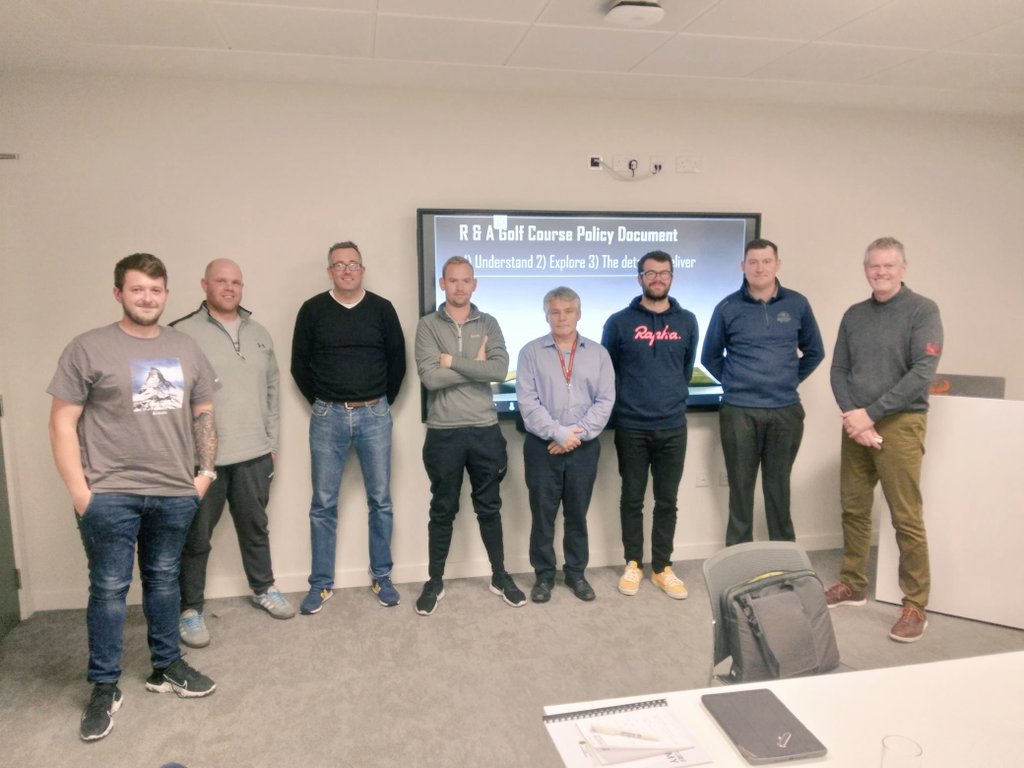 Big thanks to <a href="/LCFC/">Leicester City</a> <a href="/LCFC_SportsTurf/">Sports Turf Academy</a> for hosting our first Level 5 Golf Course Manager residential masterclass training days👍😎 #skilks #knowledge #apprenticeships