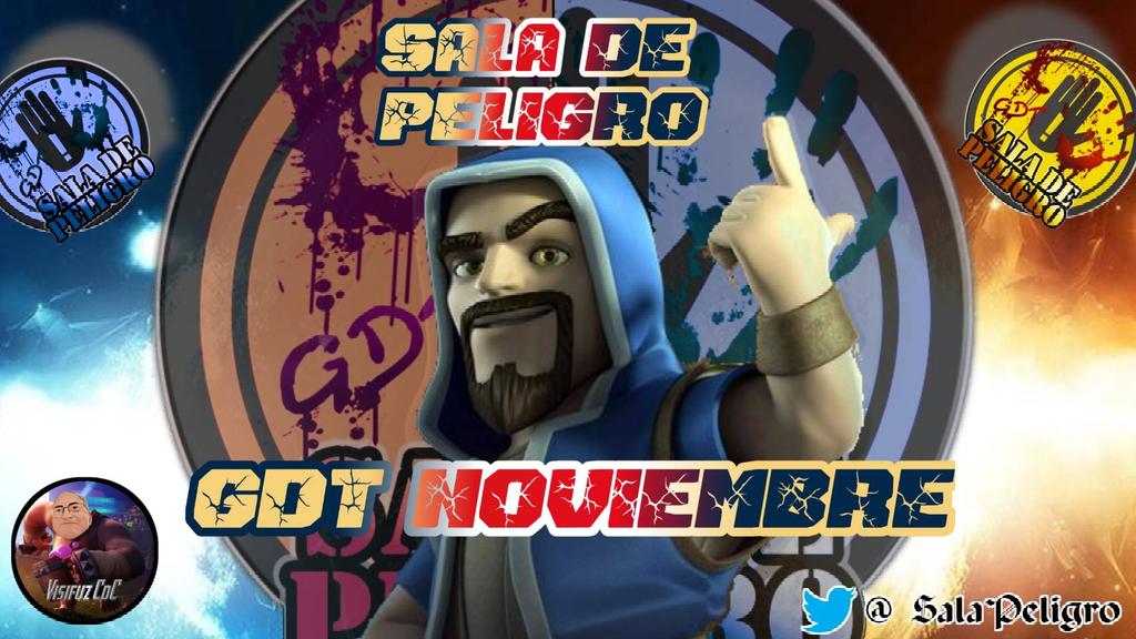 🛡️Esta noche comienza la batalla... Nuestra GDT de noviembre está a punto de empezar, no te pierdas el final mañana en el canal de <a href="/VisifuzC/">Visifuz CoC</a> 
#ClashOfClans 
#saladepeligro