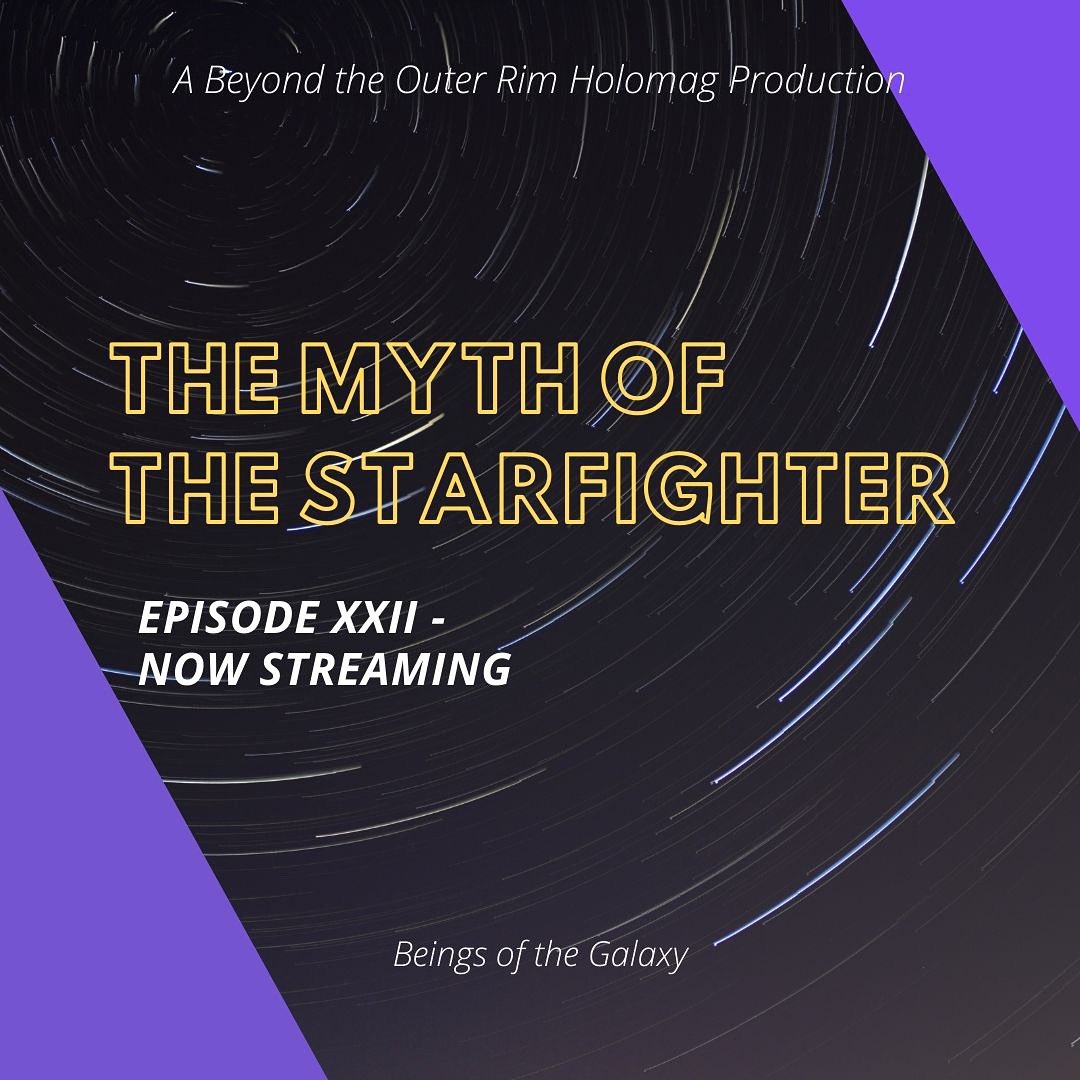 Beings_Podcast's tweet photo. Ever wondered where the term “starfighter” came from?

Professor Chez shares the story of its origins in the season 2 finale, Episode XXII: The Myth of the Starfighter, now streaming wherever you listen to podcasts ✨ https://t.co/dEALQv0YMv