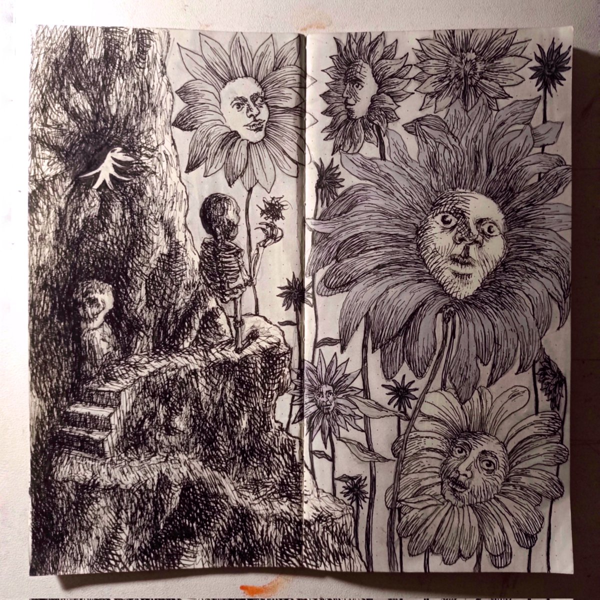 xaoc_000's tweet photo. dibujo de mi sketchbook https://t.co/J7BkGh1aTV