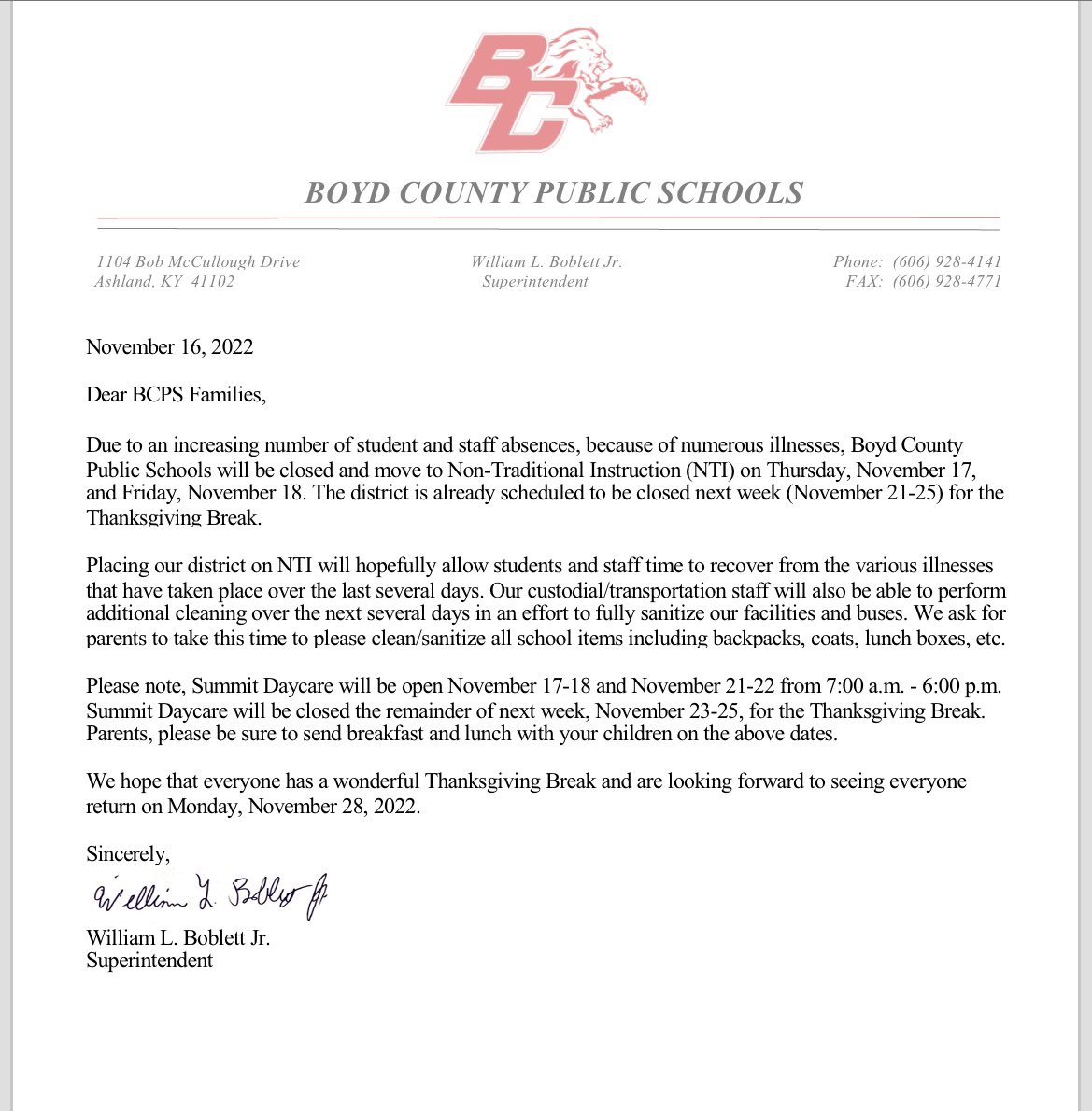 Please see the attached information below.