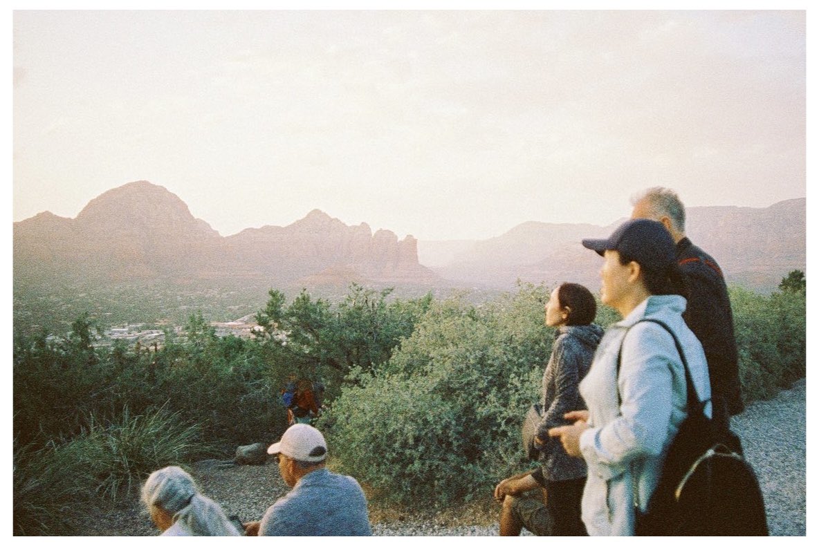 michellefsharp's tweet photo. Sedona sunsets shot on @CineStillFilm 💛 https://t.co/dW9MbCyml0