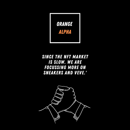 Lets us know if you are interested in sneakers and VEVE. We have 2 experienced experts on board. 🛎️👀