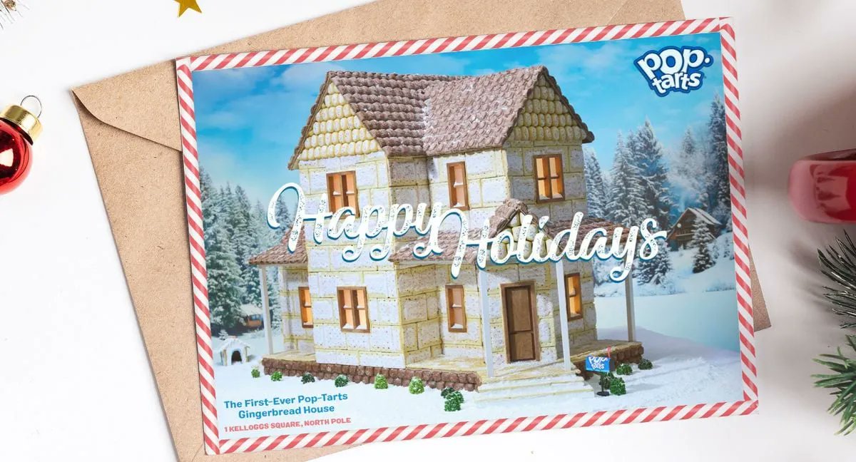 WBrandsW's tweet photo. #Brand Spotlight - Happy Holidays! @PopTartsUS lists gingerbread house on #Zillow https://t.co/fv7sC7Ok5Z https://t.co/IG4TZGpOHS