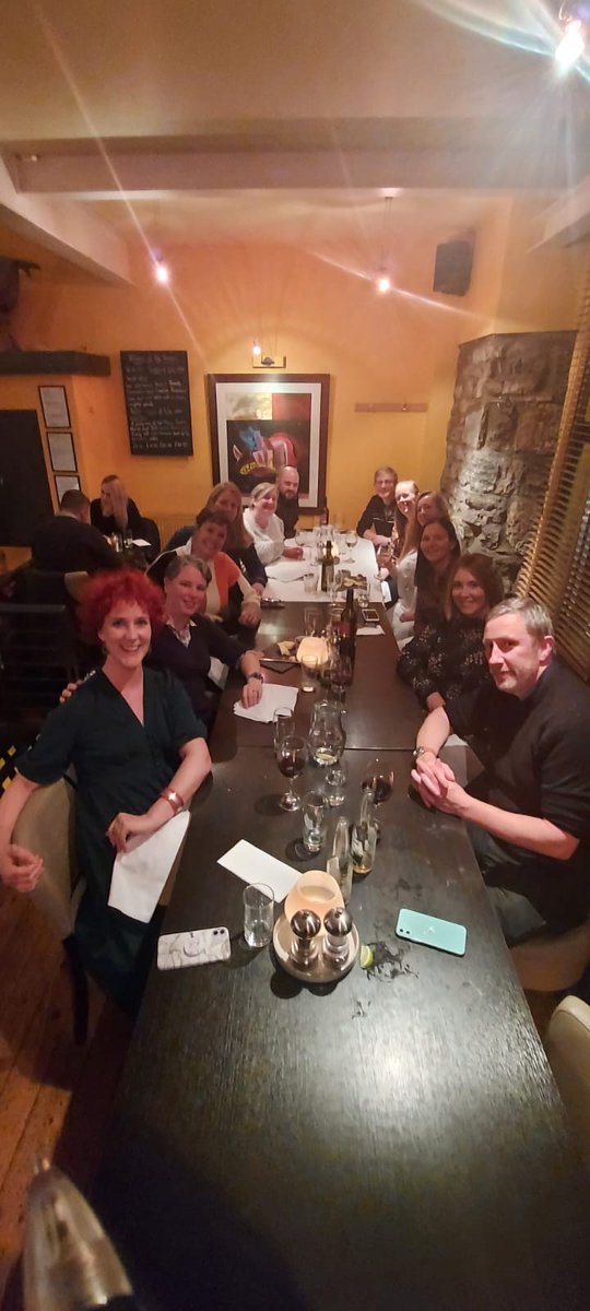 lastaid_scot's tweet photo. Fantastic evening at @eat_themustardseed in Inverness with our new cohort of Last Aid Facilitators from the Fire and Rescue Service and Scottish Ambulance Service - brilliant comradery and ideas from our session today @HighlandHospice #lastaid #emergencyservices https://t.co/jqoWeKRc34