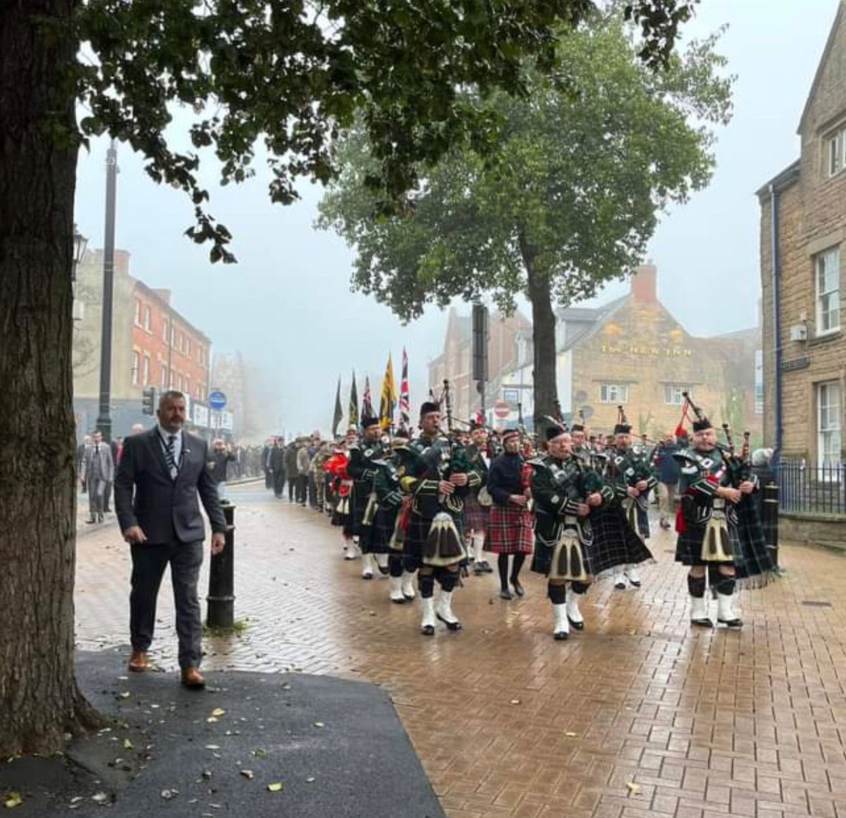 SeaforthHNB's tweet photo. In case you missed it, the 2022 Mansfield Remembrance parade was phenomenal as usual, we were proud to head the parade again this year and it’s always lovely to see such a great turn out. Thank you all for coming and I hope you had a wonderful day as we remember those we lost. https://t.co/xmOFPC8Onw