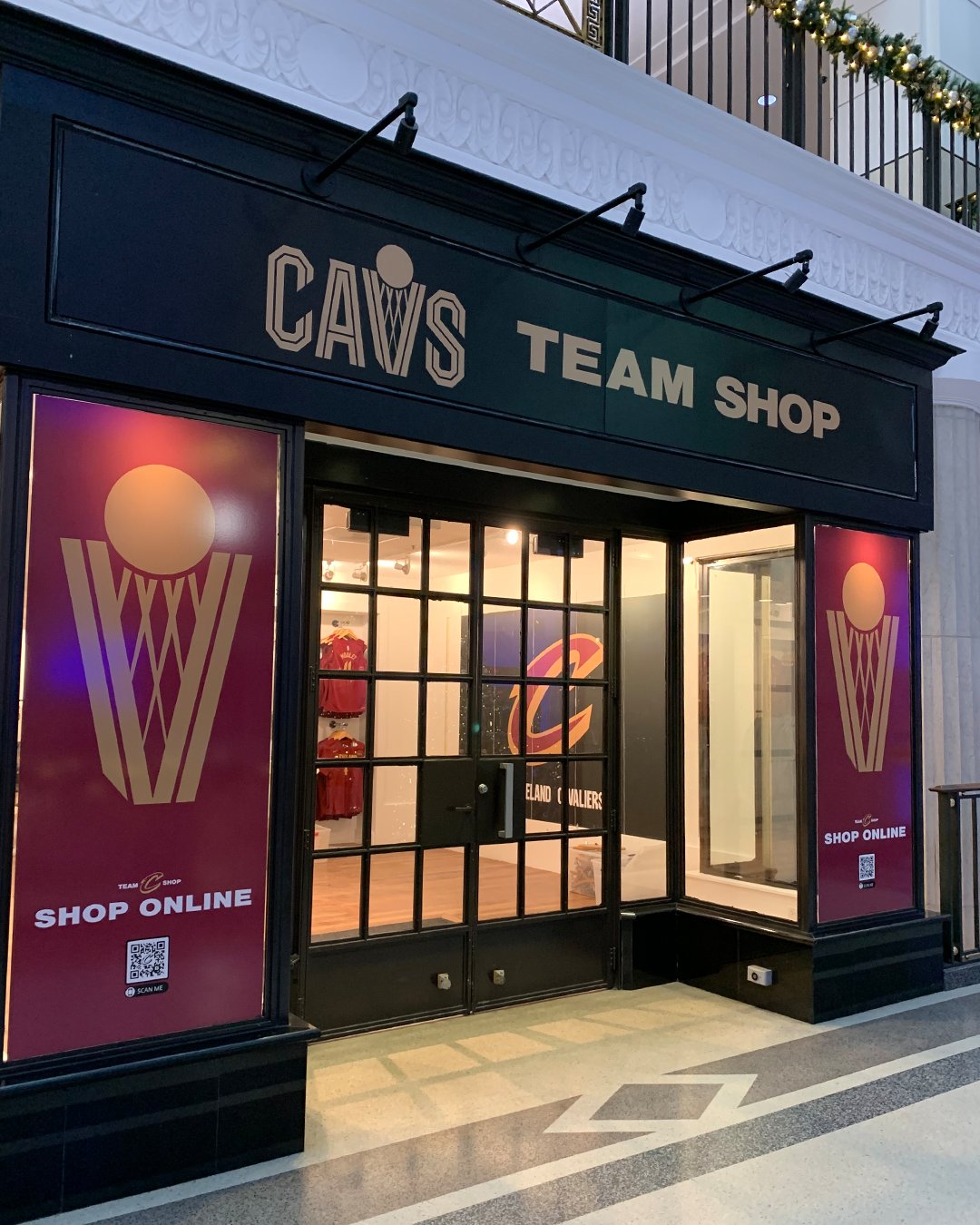 Center Court: the Cleveland Cavs Team Shop