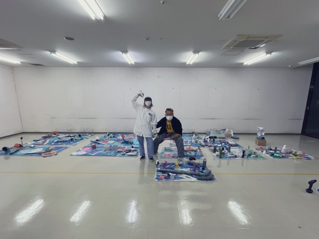 ビナウォークさんと企画して廃材を使ったワークショップを開催させて頂きました！子ども達に大人気でした!!!
ありがとうございました😊