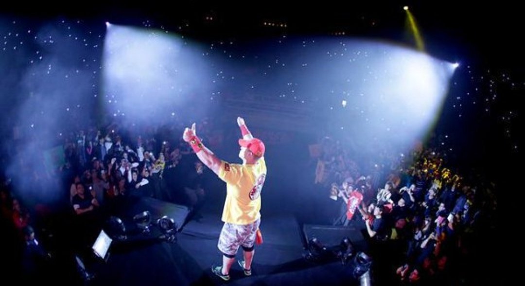 Cenafran4ever's tweet photo. 8 YEARS AGO.. I saw you in WWE Live Madrid @JohnCena. My dream came true and It was the best day of my life ❤❤❤ https://t.co/E2AhrJtPGW
