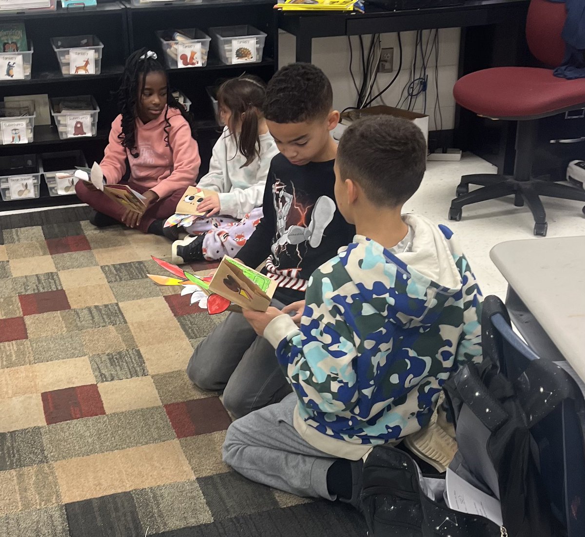 SmithJama's tweet photo. We published and shared our Thankful books today. #MightyMustangs @DCS_Overpark https://t.co/8BTbfFmAhO