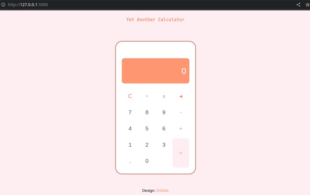 NigerianWeeb's tweet photo. Day 64, #100DaysOfCode: Made a simple calculator with JS and CSS. Still haven't got decimals working quite right, but I should deal with that shortly. https://t.co/cFHDftk5a4