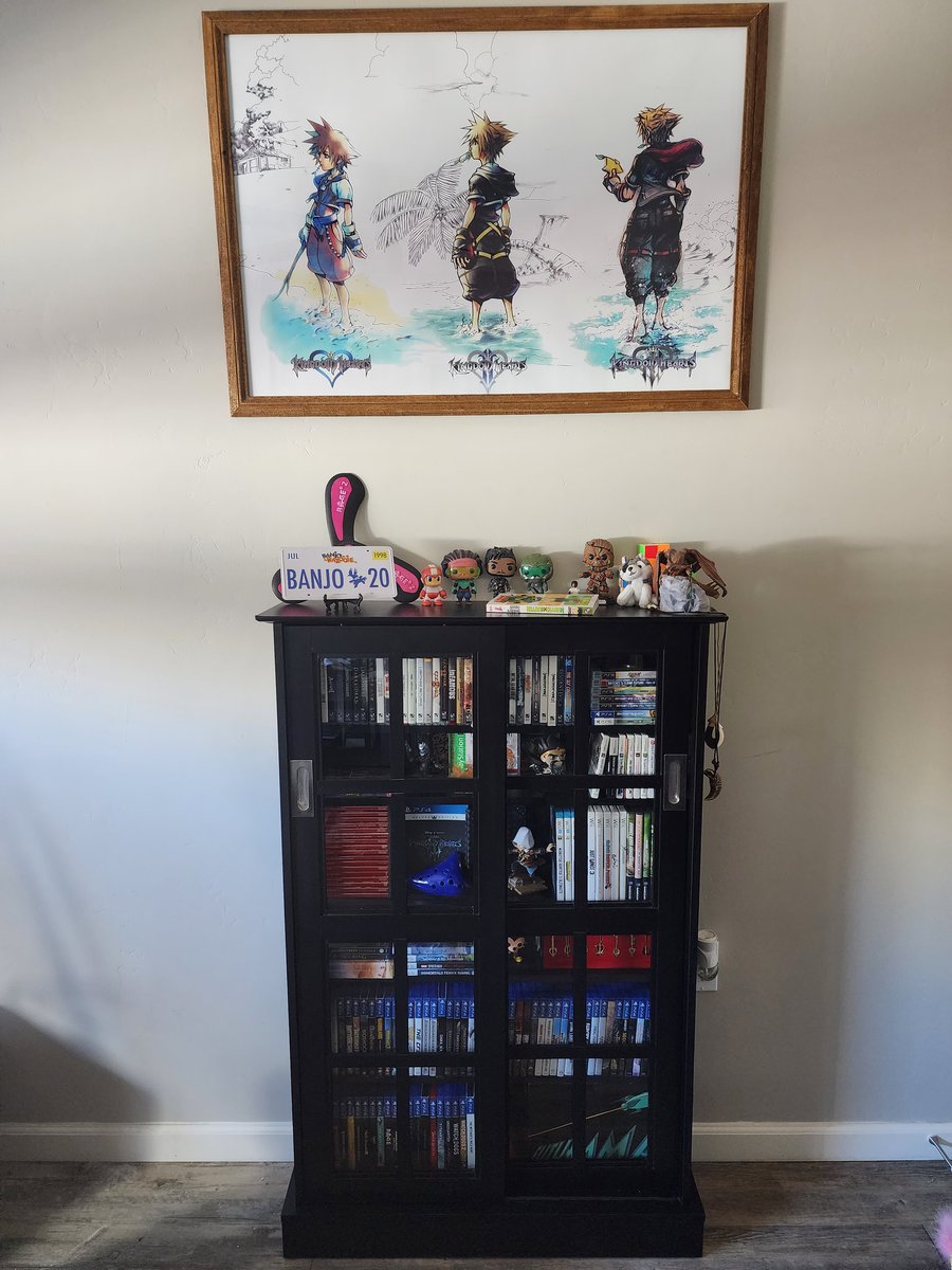 Finished setting up my new game cabinet. Years of collecting games, and now they're all together!

Can you tell my favorite series?🤣