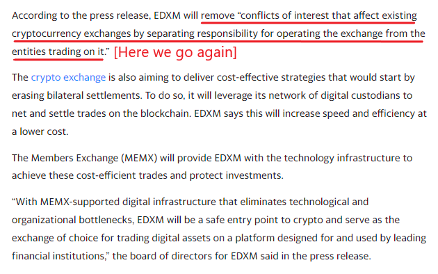 741trey's tweet image. Schwab, Fidelity, and Citadel launch EDXM cryptocurrency exchange with plans to internalize trades.  Partners include Sequoia, Paradigm, and Virtu⚠️ 

Ladies and Gentlemen, I introduce your first Crypto Dark Pool. And the gang is all here.