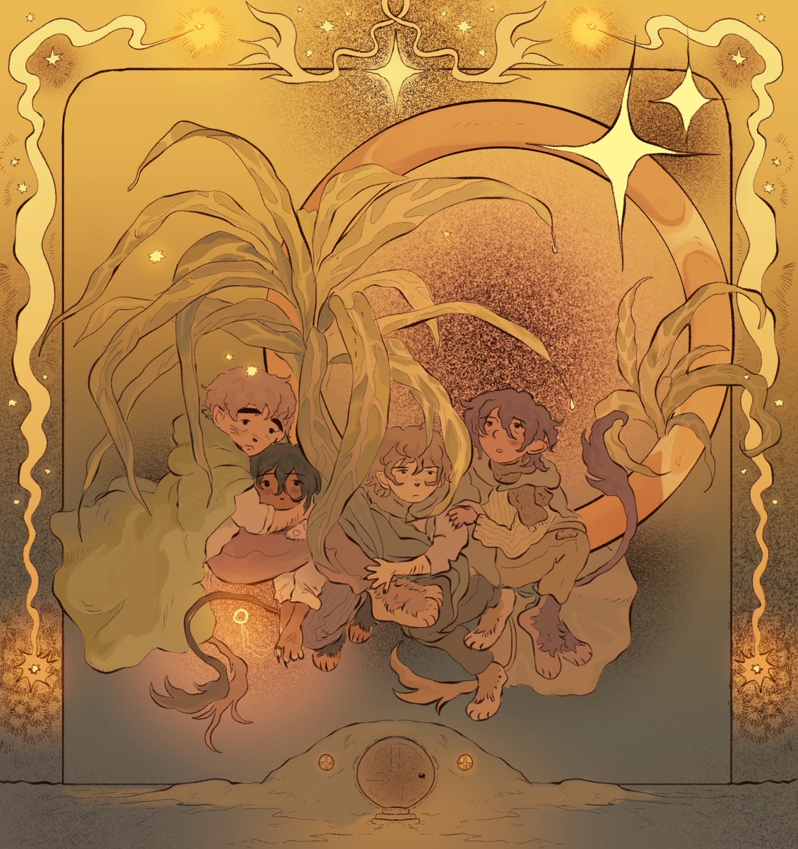 「hobbits #lotr 」|🪲kale➰️ ҉🖋✹のイラスト