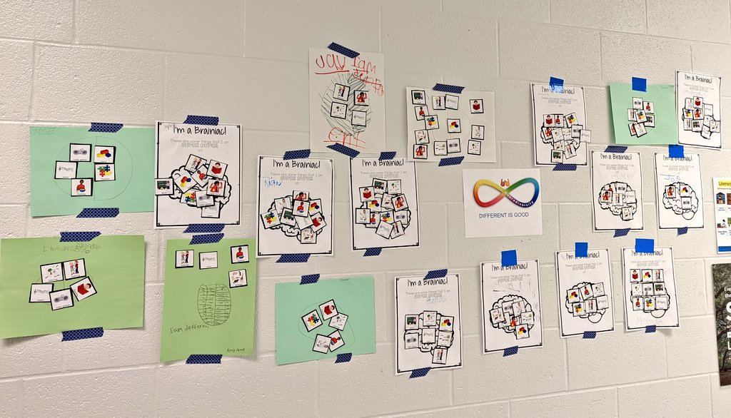 JLawSLP's tweet photo. We are ALL DIFFERENT and DIFFERENT is good!
#Neurodiversity #corevocabulary
@NHREC__CFA @NHREC_NA https://t.co/P82ouuA5vX