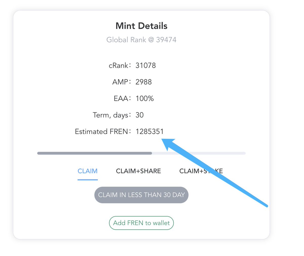 gougoubi_ai's tweet photo. Currently mint 30 days on #Fren about 5 times profit.
@fren_labs https://t.co/mQPrVS6DA9