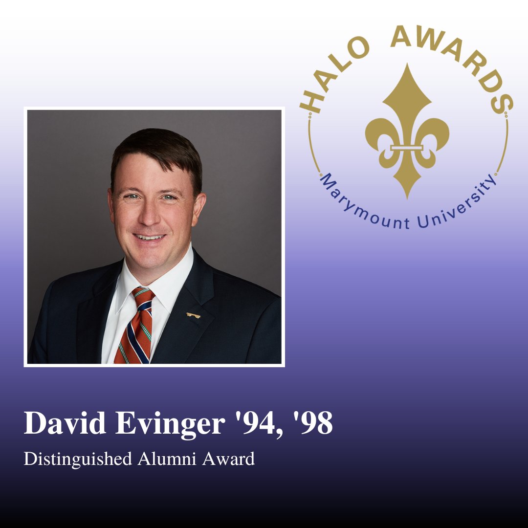 marymountu's tweet photo. Congrats to David Evinger '94 '98, recipient of the Distinguished Alumni Award from @MarymountBILT!

He's currently the President, Chief Credit Officer, Director and Secretary of Chain Bridge Bank, and holds over 25 years of commercial banking and risk management experience. https://t.co/AqRH45kgcW