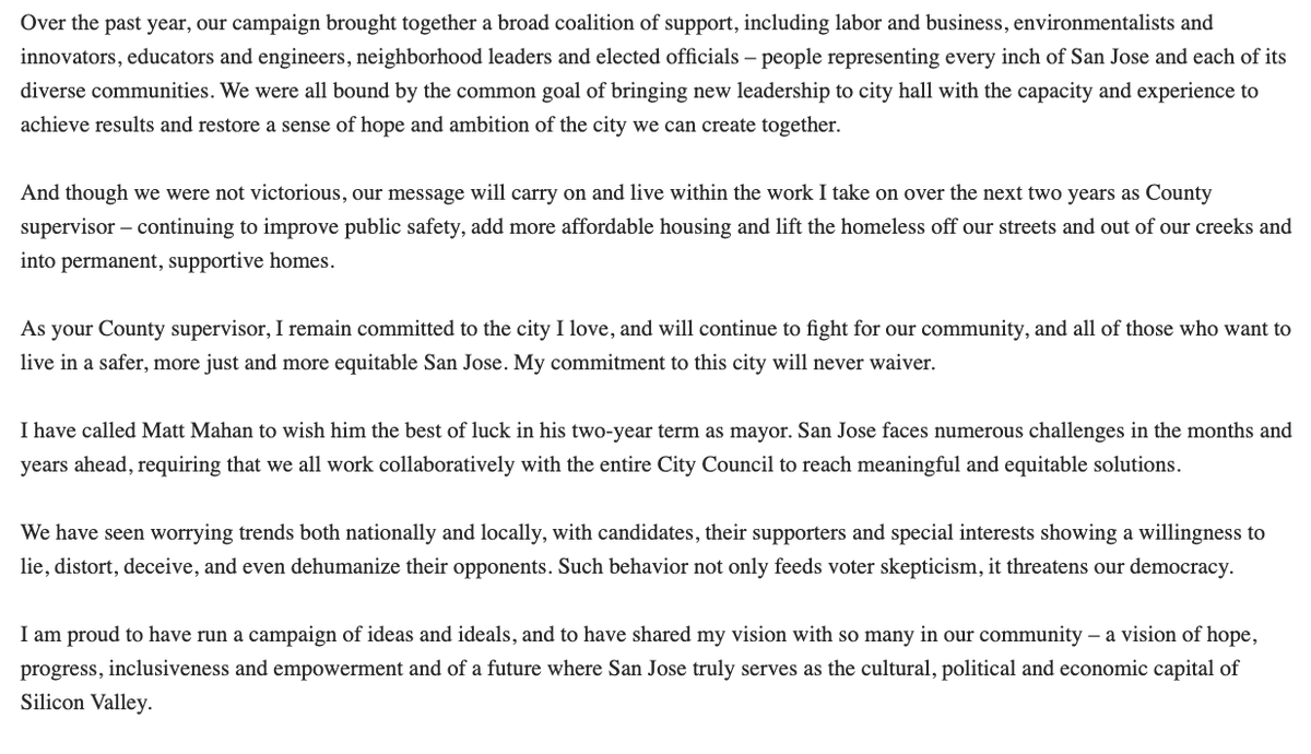 Cindy Chavez for Mayor tweet media