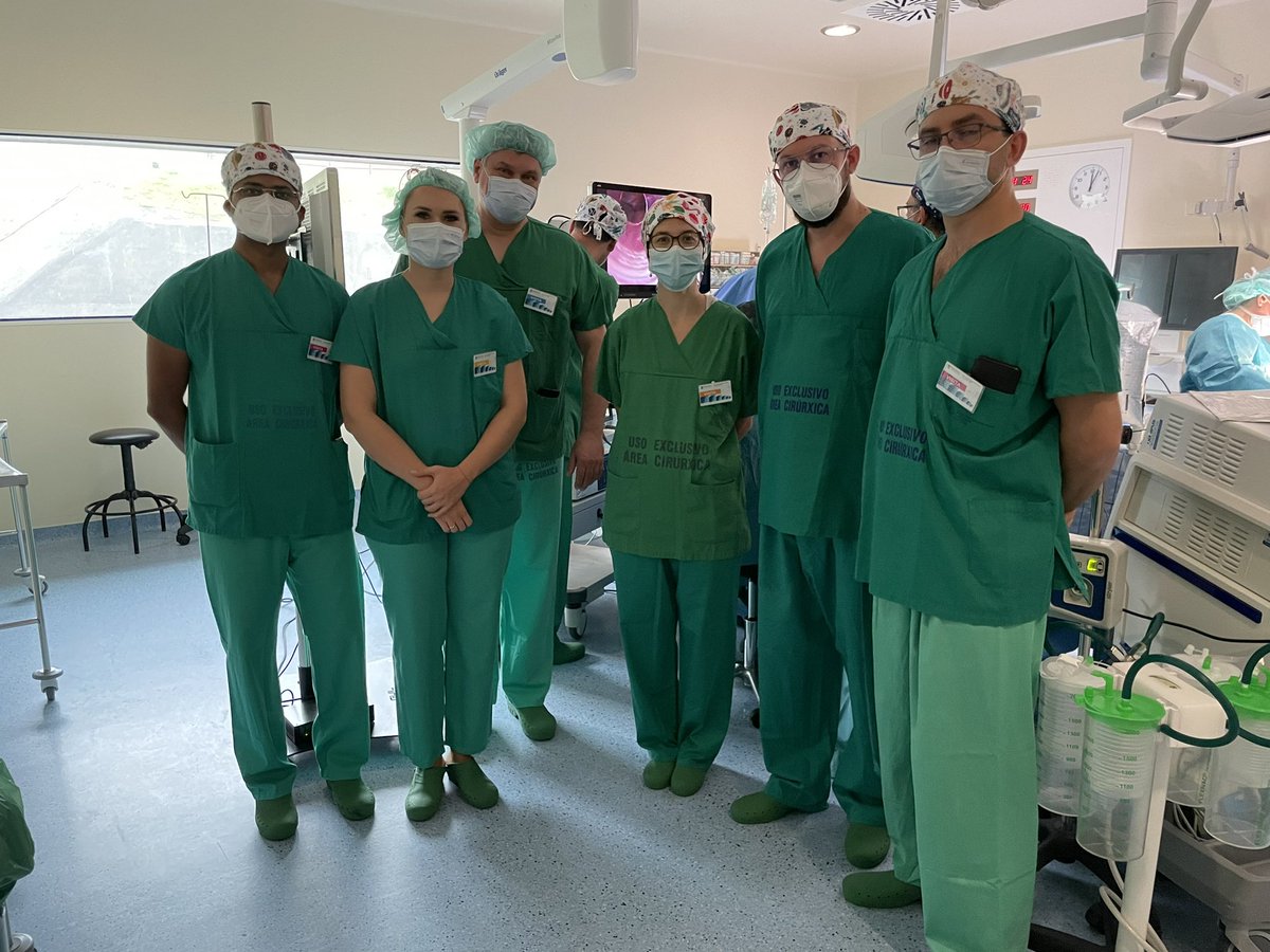 Rsanchezsantos (@raquelsanchezdr) on Twitter photo We Just finished the Medicar Expert Training in Bariatric Surgery and single port in <a href="/cirugiavigo/">cirugiavigo_HAC</a> . It has been great to share experiences with Polish and italian Surgeons🤗 <a href="/apozo_surgical/">Alicia Pozo</a> <a href="/VVigorita/">Vincenzo Vigorita MD, PhD, EBSQ-c, FACS</a> <a href="/BariatricsSo/">SoMe4Bariatrics</a> #vigo #olympus <a href="/me4_so/">SoMe4Surgery</a> <a href="/OlympusIberia/">Olympus Surgical IB</a> #galicia We Just finished the Medicar Expert Training in Bariatric Surgery and single port in <a href="/cirugiavigo/">cirugiavigo_HAC</a> . It has been great to share experiences with Polish and italian Surgeons🤗 <a href="/apozo_surgical/">Alicia Pozo</a> <a href="/VVigorita/">Vincenzo Vigorita MD, PhD, EBSQ-c, FACS</a> <a href="/BariatricsSo/">SoMe4Bariatrics</a> #vigo #olympus <a href="/me4_so/">SoMe4Surgery</a> <a href="/OlympusIberia/">Olympus Surgical IB</a> #galicia