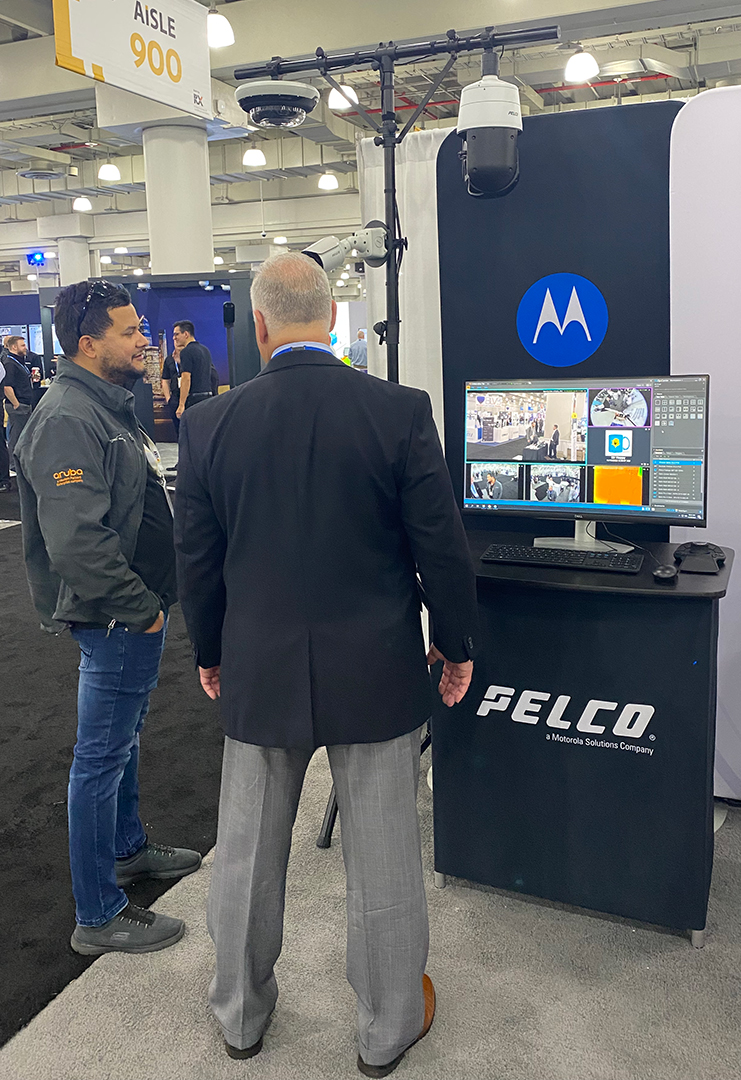MotoSolutions's tweet photo. Are you at #ISCEast? See the advanced tech from #MotorolaSolutions @PelcoVideo, including:
🔢 VideoXpert﹣@Calipsa_io #AI-powered #analytics
📹 Upcoming Sarix Pro 4
💪 Ruggedized #Videotec cameras ft. thermal imaging &amp; illumination capabilities
See more: https://t.co/muNmRfuoq9 https://t.co/C1q2qtCDLn