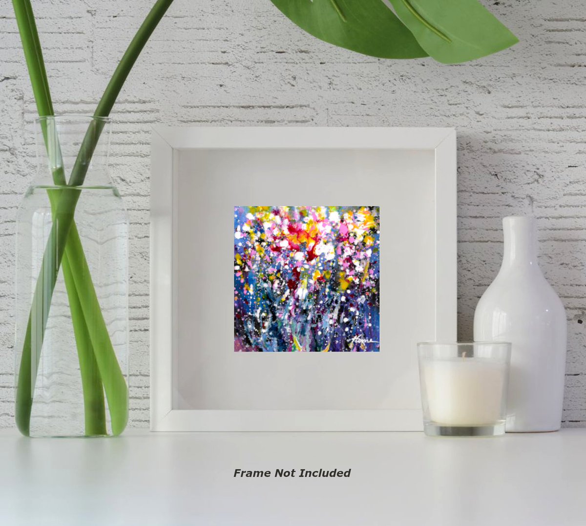 kumebryant's tweet photo. #dailyart #smallabstract #abstractpainting #smallart #blossoms #wildflowers #miniature https://t.co/ggCWv1XOCi