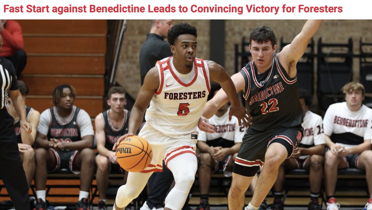 Tim_OBrien10's tweet photo. Alex Knight vs. Cullen Cosme have faced each other in...
Grammar School: Sutherland vs. Christ the King.
High School: Marist vs. Brother Rice....and NOW....
College!
Lake Forest vs. Benedictine. Very cool to see!

https://t.co/tr1ayJxLKS https://t.co/spgVyfuoVw