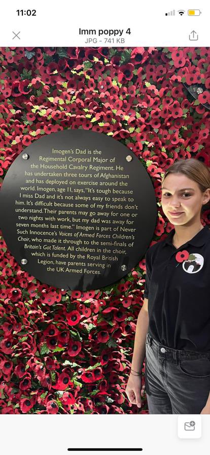 LWC_JuniorHouse's tweet photo. Our very our Imogen (yr1) provided the poppies for the PM and staff at No.10 and was also part the Poppy Appeal for the Royal British Legion. Well done, Imogen #RemembranceDay #LWC #LWC1stForm #JuniorHouse https://t.co/Wxni9RR5sl
