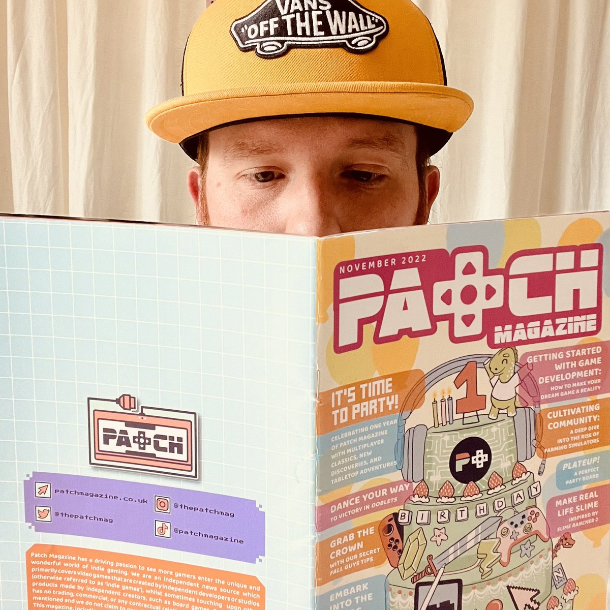 KyleFederline's tweet photo. Hey Friends! 

I’ve been given the amazing opportunity to write with the wonderful crew over at @thepatchmag.

If you’re not already subscribed to the magazine, do yourself a favor and hop on board. It is THE best indie gaming magazine around! https://t.co/DPgCl8d9gL
