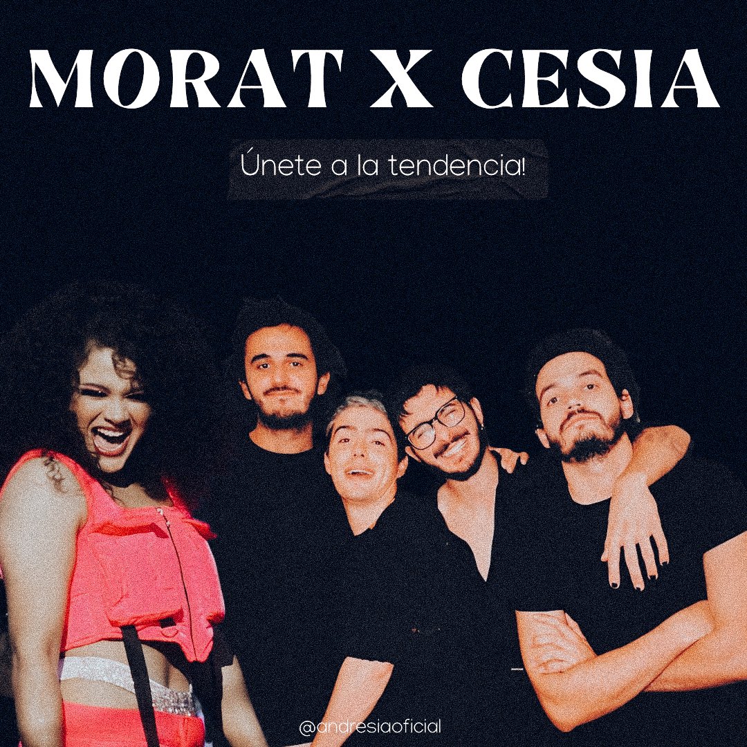 Se imaginan a @Cesia_Saenzz cantando con los colombianos más queridos <a href="/MoratBanda/">Morat</a> en Honduras 🇭🇳🇨🇴<a href="/bmpshow_/">BMPSHOW</a> 

Algo en ti quiere volver y algo en mí te va a encontrar… sigan la canción 🎶 

MORAT X CESIA