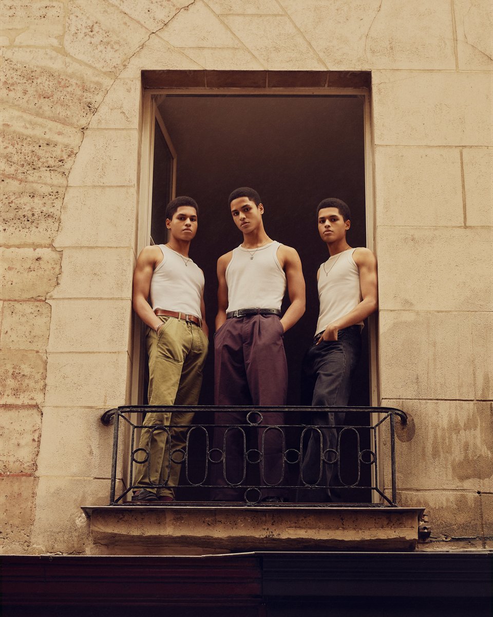 davidurbanke's tweet photo. Triplets in Paris. Jean-David, Jean-Dieudonne &amp; Jean-Jacques shot by me. https://t.co/c8HO98GwMk