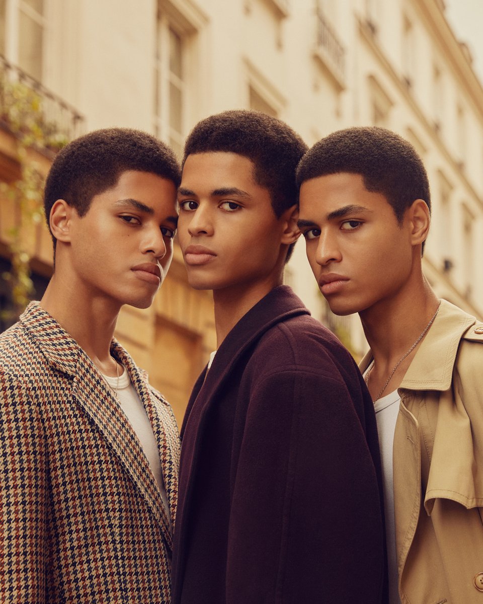 davidurbanke's tweet photo. Triplets in Paris. Jean-David, Jean-Dieudonne &amp; Jean-Jacques shot by me. https://t.co/c8HO98GwMk