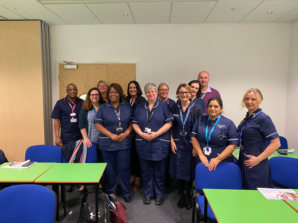 Great to spend time visiting @nottmhospitals @NUHNursing @MelvinWar2004 earlier this week including the great discussion with the nursing & midwifery leadership team, international team and @lintopullattu 🙏 👍 @teamCNO_ @CNOEngland @TeamCMidO