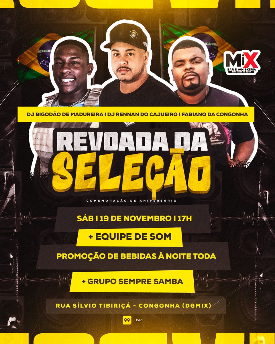 DJBigodo2's tweet photo. SÁBADO TEM REVOADA DA SELEÇÃO NO DGMIX https://t.co/2oFP3s8JMa