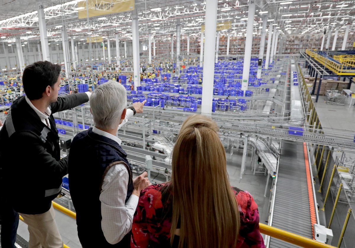 Este es el centro de distribución más importante de <a href="/Mercadolibre/">Mercado Libre</a> en México, aquí se maneja el 65% de su mercancía a nivel nacional. #Tepotzotlán