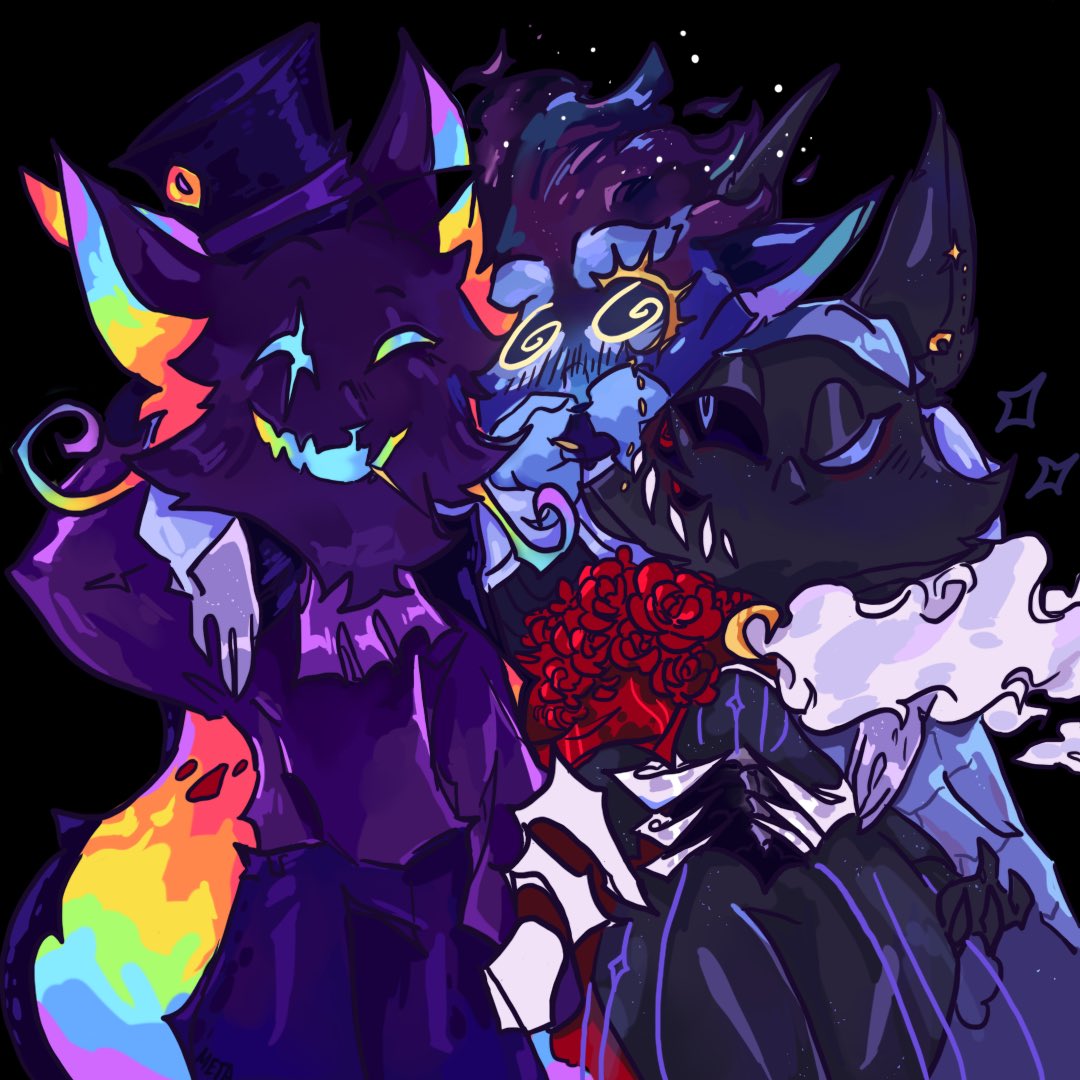 metalichotchoco's tweet photo. Someone got a little too tipsy at the after party, at least there’s some people to help him home
Heimerdinger’s design is by @RinTheYordle kled by by @scrimbie and veigar by @arethosepeaches 
#ArtofLegends #RiftGala #yordle #Veigar #LeagueOfLegends https://t.co/4uFLpRniqB