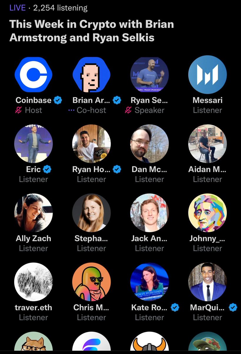 MessariCrypto's tweet photo. 1/ Recap of today's spaces between @brian_armstrong of @coinbase and @twobitidiot.

The pair discussed the impact of the FTX fallout and the approach for crypto moving forward.

Full audio replay at the end of the Spaces Notes 🗒️👇 https://t.co/GsxZnmjEuD