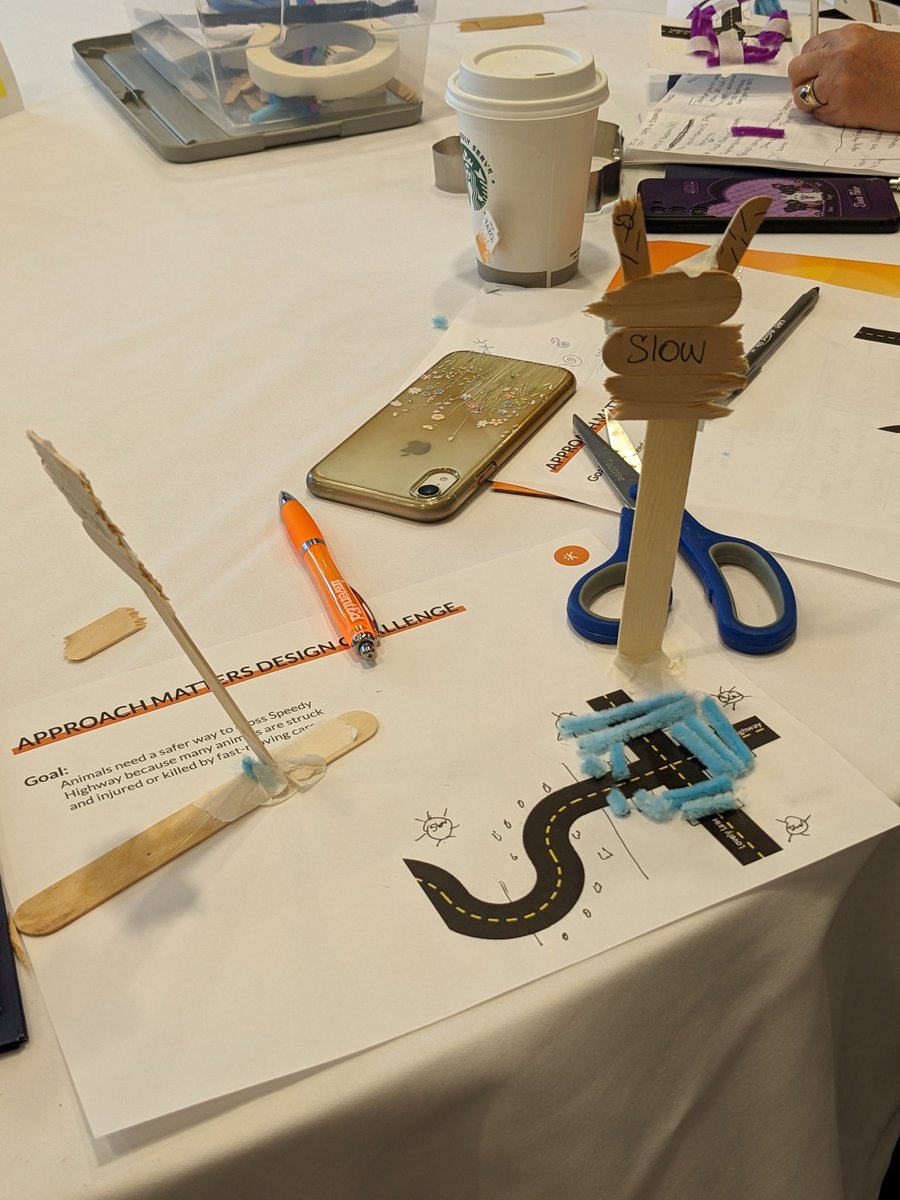 Our 10 min invent challenge today.  #InventEdChats