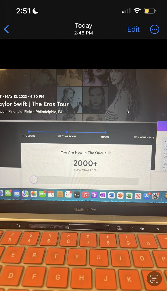 JillianSpak's tweet photo. @Ticketmaster  thank you ticket master for kicking me out once again. You guys suck https://t.co/2NnlmccLxm