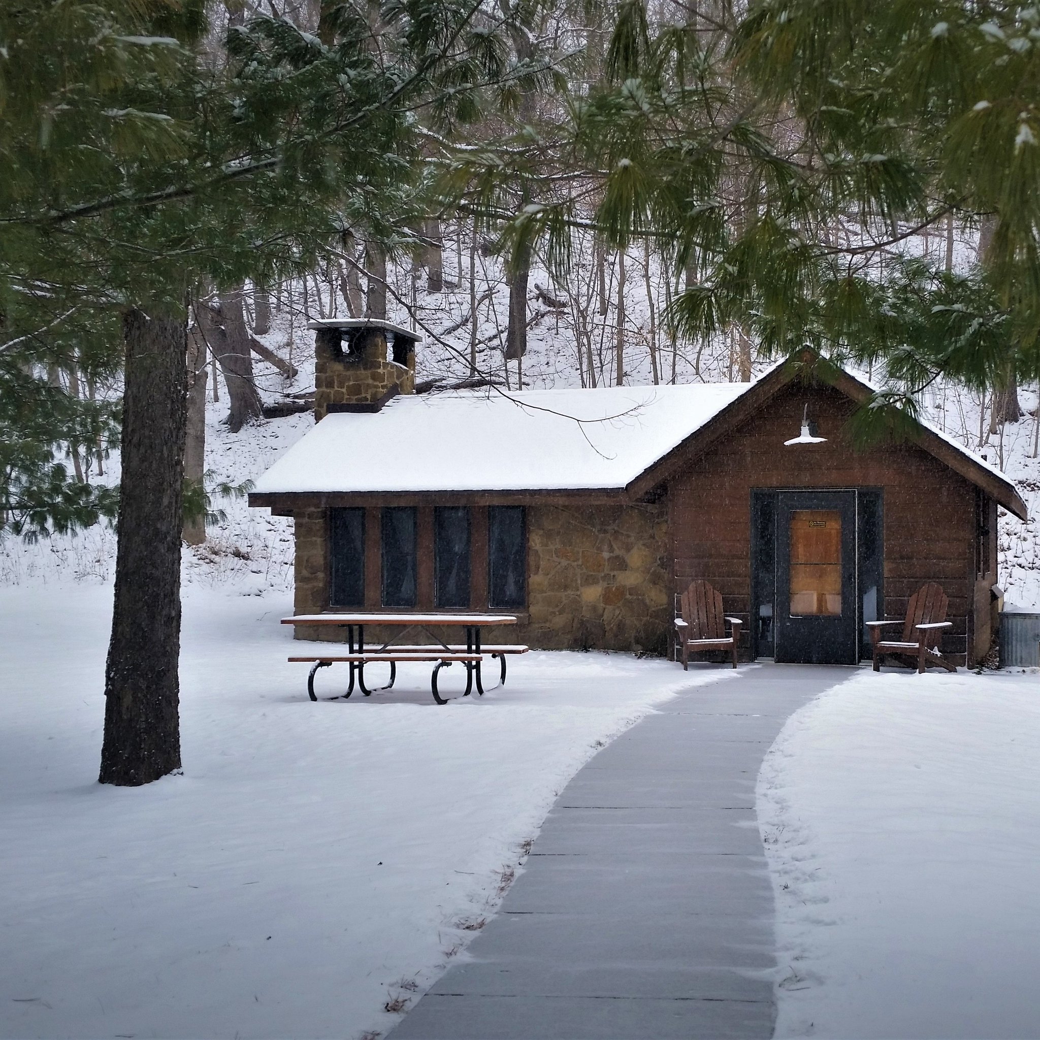 Iowa DNR on Twitter "this snow has us planning winter cabin getaways...good thing there's a