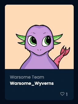 dan_the_proto's tweet photo. @WarsomeWizards Wyverns minting! https://t.co/fg8y480su9