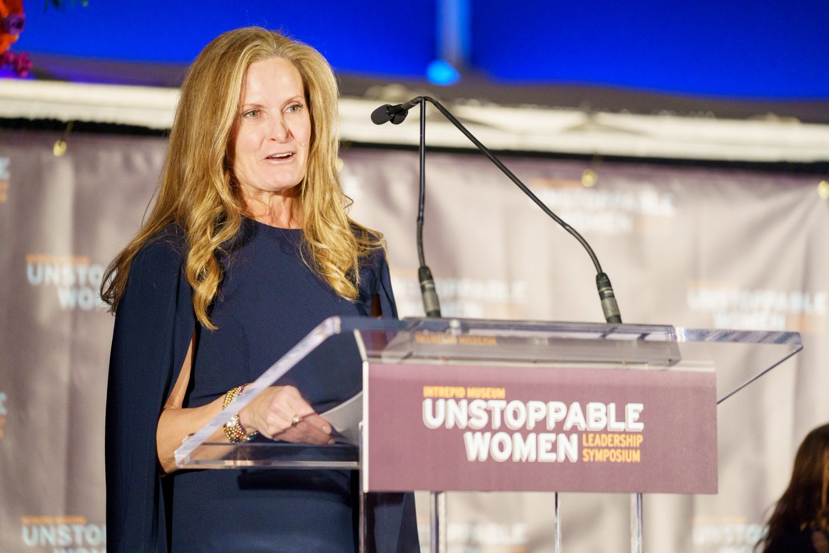What an amazing night at the Intrepid Museum's inaugural Unstoppable Women Leadership Symposium. Thanks to Dana Canedy, Dr. Ellen Ochoa, Dr. Sandy Magnus, and <a href="/sarahaines/">Sara Haines</a>. You truly define the word unstoppable. 

📷: <a href="/ericvitalephoto/">Eric Vitale Photo</a>