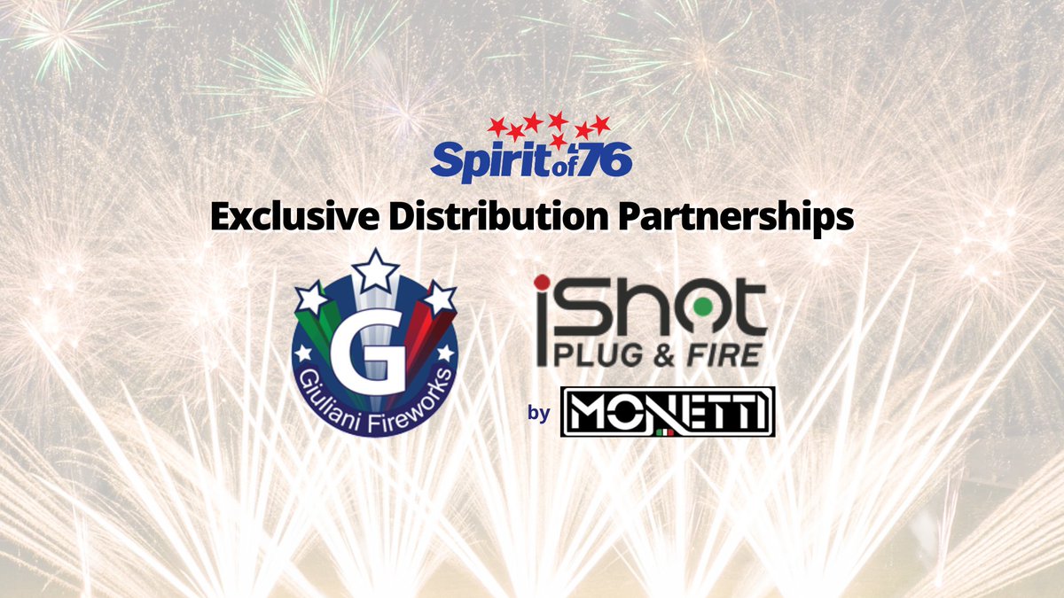 76Fireworks's tweet photo. Issue 1 of the #76ProLine Newsletter drops tomorrow morning! Get the scoop - #fireworks news from China, our Italian partners, and the latest from Spirit of '76. Subscribe at https://t.co/xDEgCwlLHB https://t.co/FbCv9zkZPJ