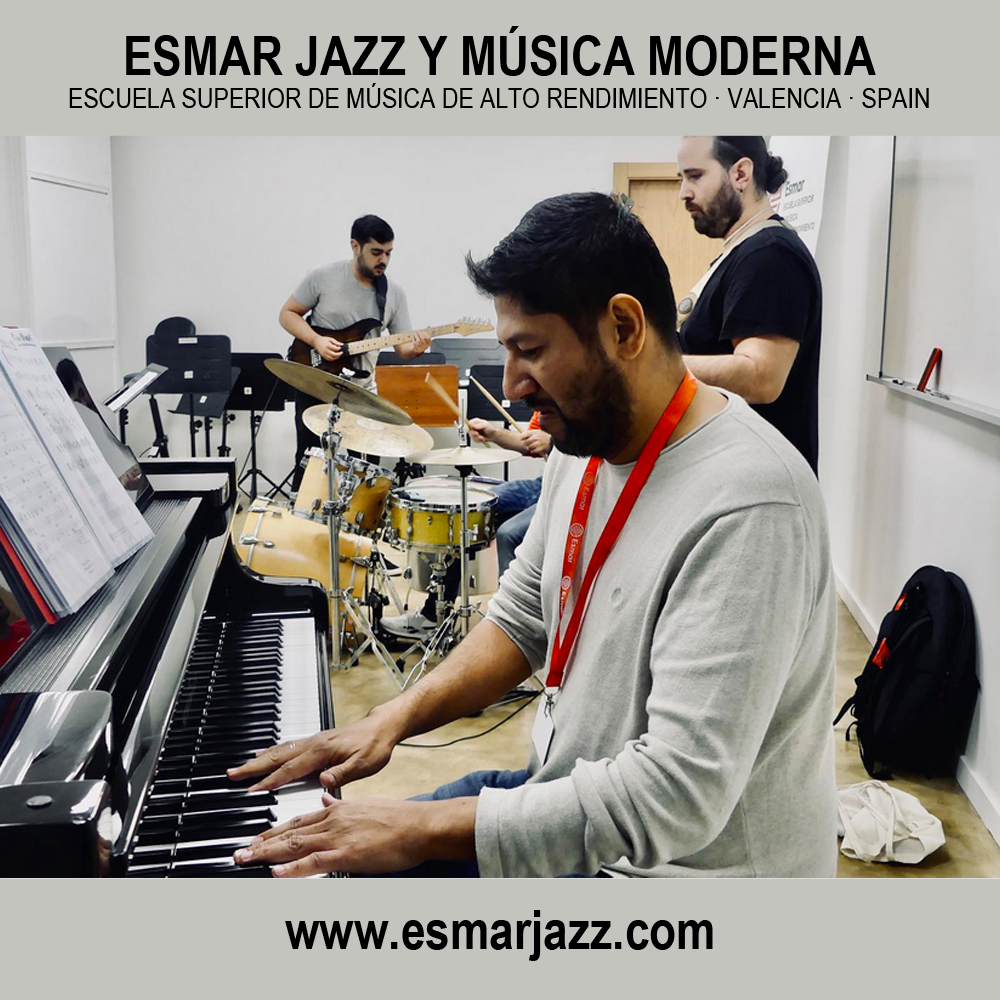 esmar_jazz's tweet photo. Titulación de Grado Superior en Jazz y Música Moderna. Valencia-Spain. Información: https://t.co/Y34URMXTEI [Profesorado, Plan de estudios, Erasmus, Másteres, Actividades] https://t.co/cHZuZWrFxo