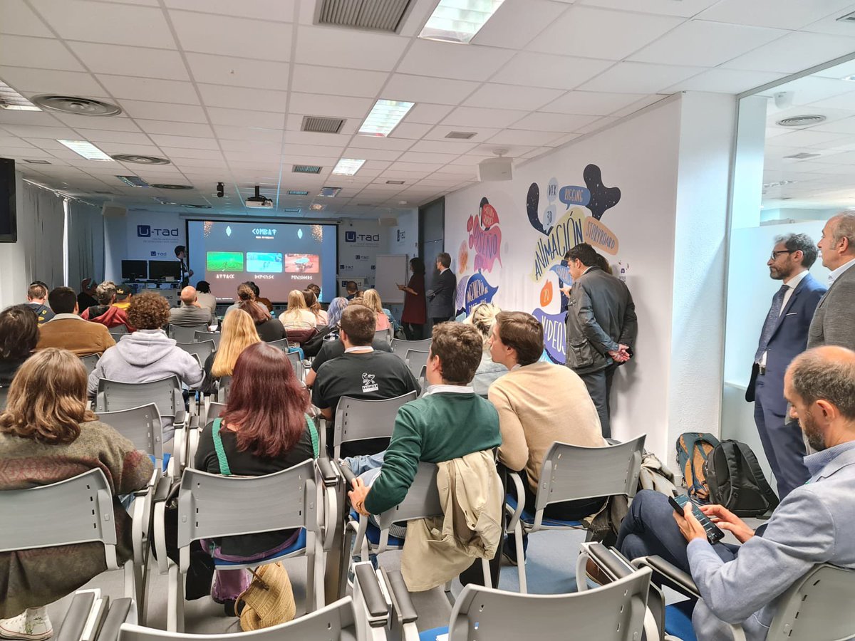 firoba's tweet photo. Visita a @U_tad el centro universitario de #tecnologia y #arte_digital más veterano de la @ComunidadMadrid que atrae estudiantes de muchos lugares y forma en #animación, #videojuegos y #tecnologia_digital
#UnInMadrid
#MadridEsUniversidad https://t.co/3bw8f1xEja
