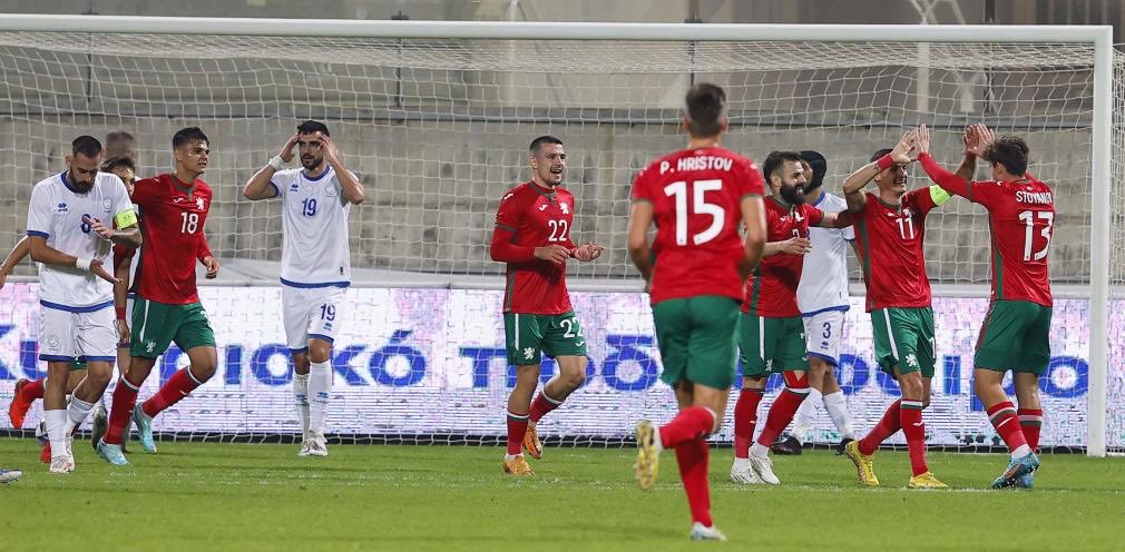 SystemFoot's tweet photo. [#Amical🌐] La #Bulgarie 🇧🇬 l’emporte 2-0 à #Chypre 🇨🇾 !

⚽️ #Despodov 24’
⚽️ #Delev 71’

#CYPBUL https://t.co/7Z7Xkqnhtb