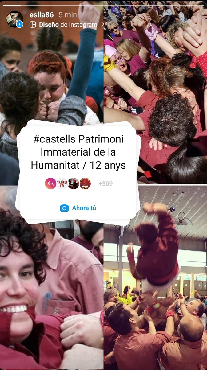 ESLLA86's tweet photo. En un día com avui penjo aquesta foto de varis moments #castells que tinc per què són emoció i avui fa 12 anys que també són patrimoni inmaterial de la humanitat!! Salut i castells!! https://t.co/bwgj9y6oTW