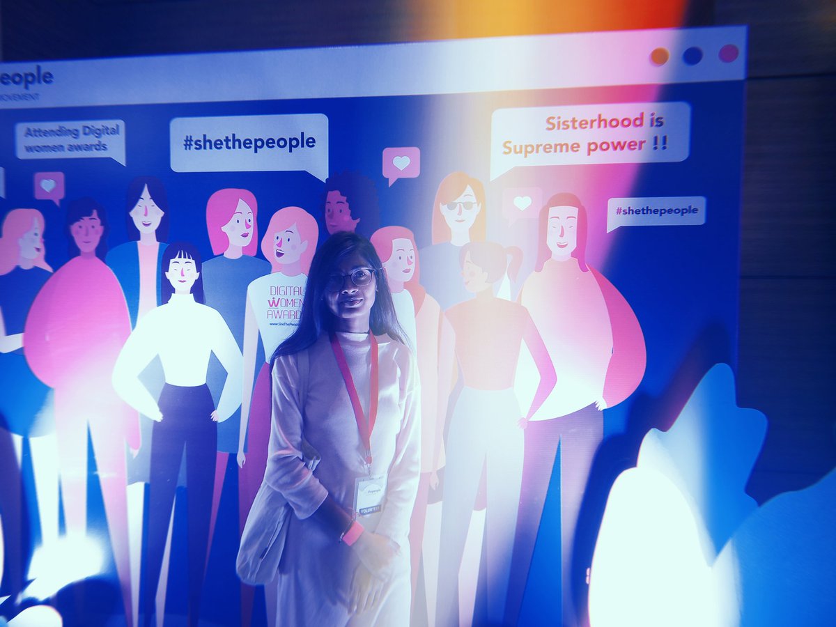 Gitikamatthur's tweet photo. Glad to be a part of this event organized by @SheThePeople @Charvi_Kathuria #DigitalWomenAwards https://t.co/JjzIv6hTB8