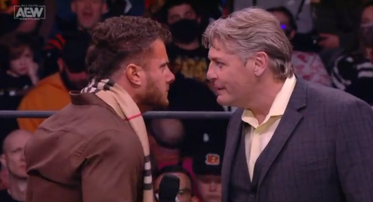 The more I think about it the more I’m convinced William Regal is turning heel at Full Gear and helping MJF win