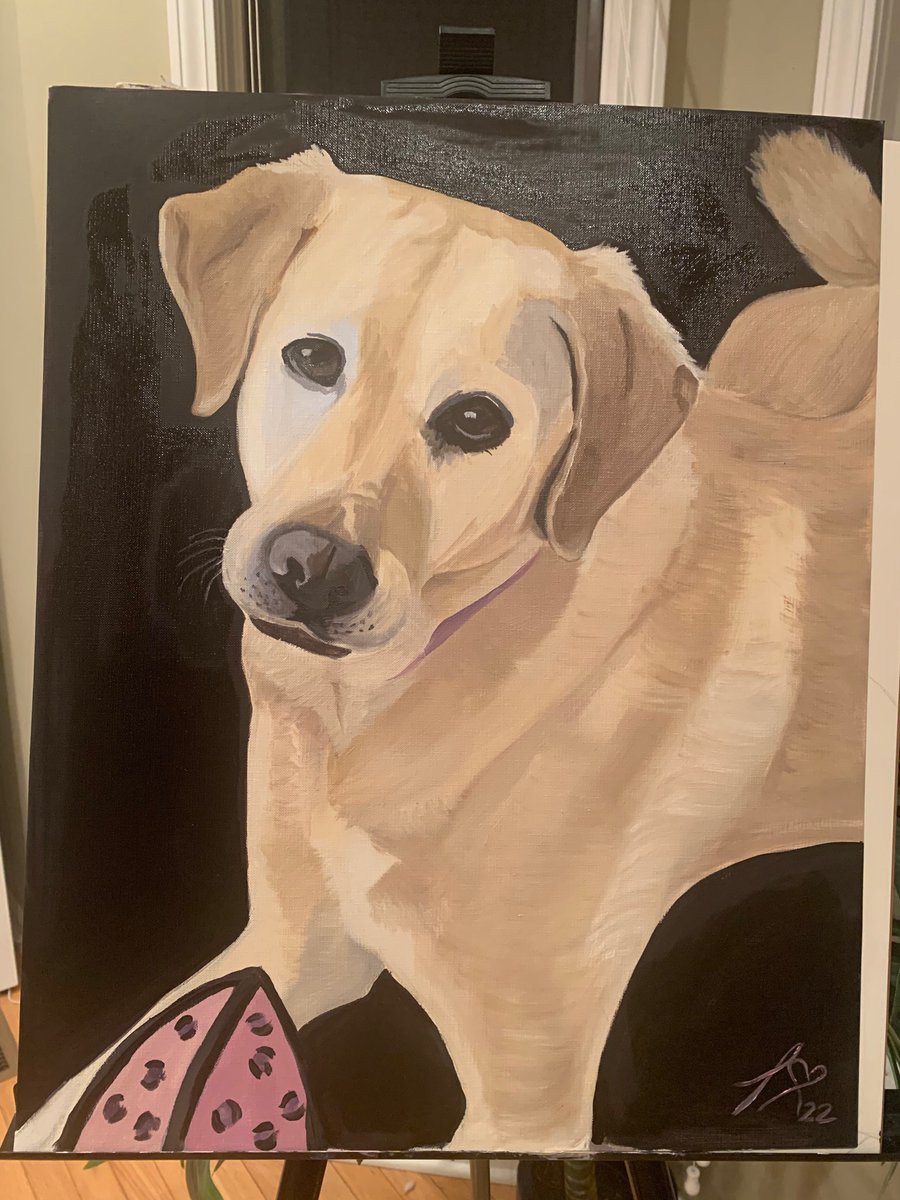 taryn_it_up4's tweet photo. PET PORTRAITS! If you’re interested, dm me. 16x20in canvas paper for $265 or 9x12in for $195. Here are a couple I’ve done. I also have other art pieces I’m working on, &amp; will post more soon. Please share, everything I am selling is going towards Art school in Florence, Italy ✨ https://t.co/TVUR30XDDF