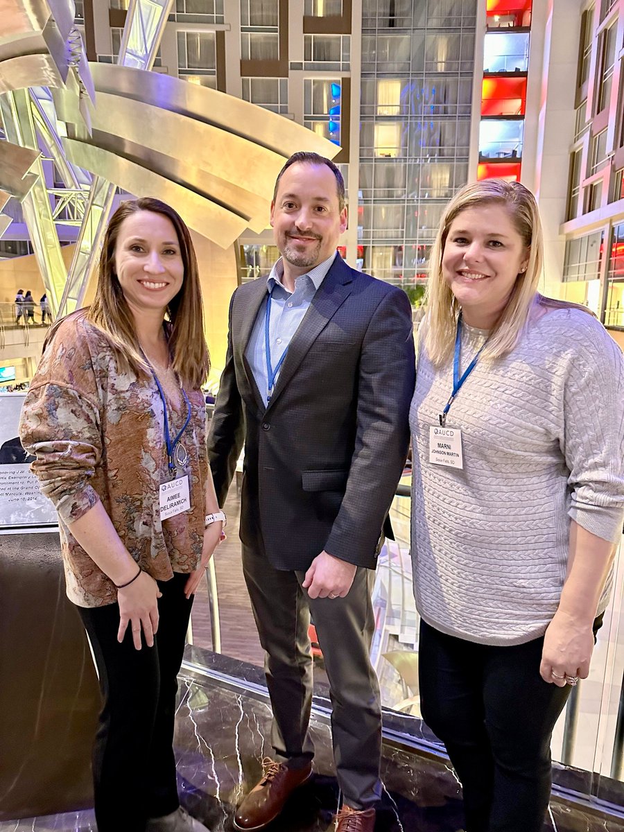 CD_SouthDakota's tweet photo. It has been an incredible week at #AUCD2022 for all of our staff. Being in person after several years of not being in person has been wonderful! Reconnecting and making new connections is always the best at the #AUCD conference. https://t.co/ohvr8hOFkr